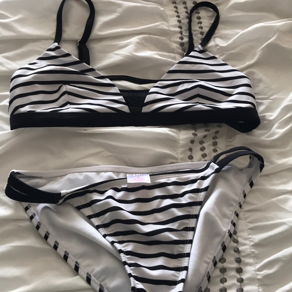 Black and white bikini from Target